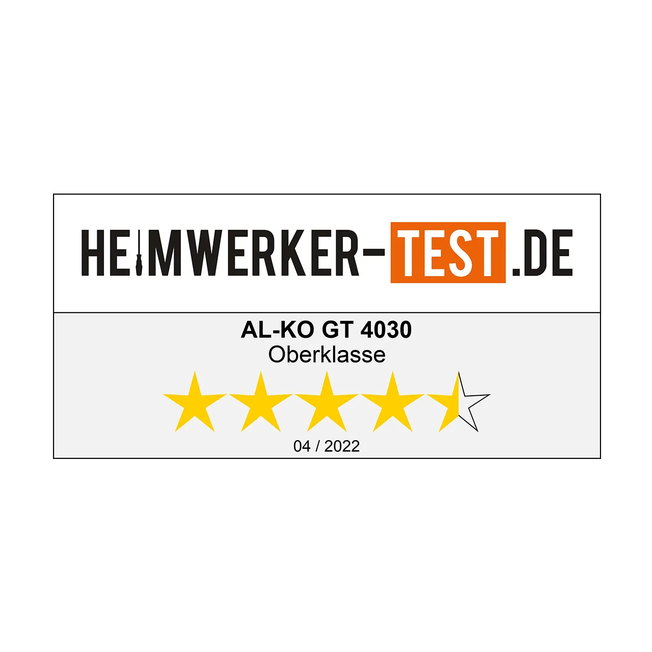 Testsiegel heimwerker-test.de | AL-KO GT 4030 Rasentrimmer